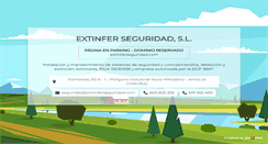 Desktop Screenshot of extinferseguridad.com